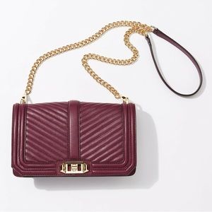 Rebecca Minkoff Love Embossed crossbody
